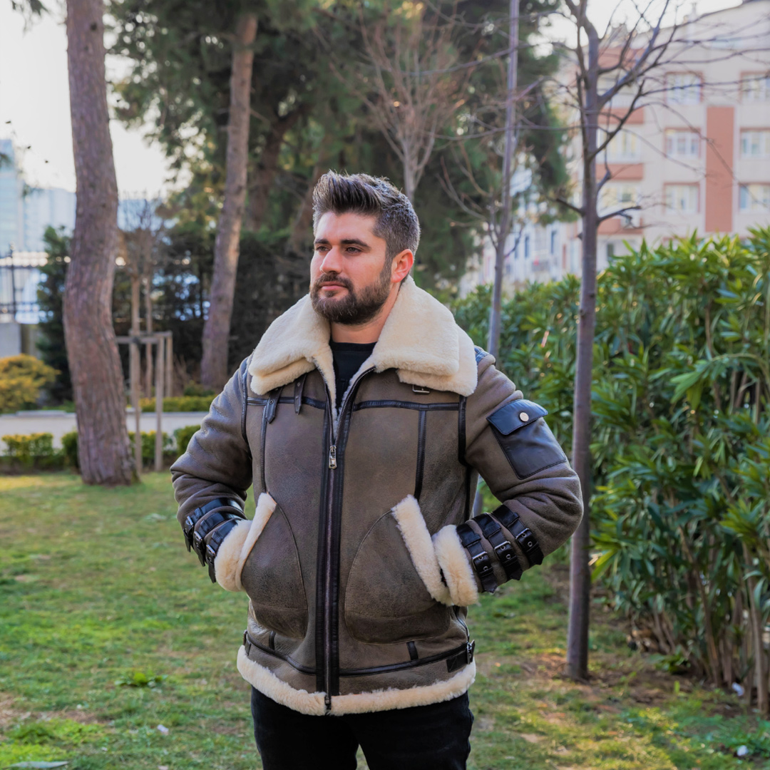 Erkek  Deri Ceket (CE 2201)