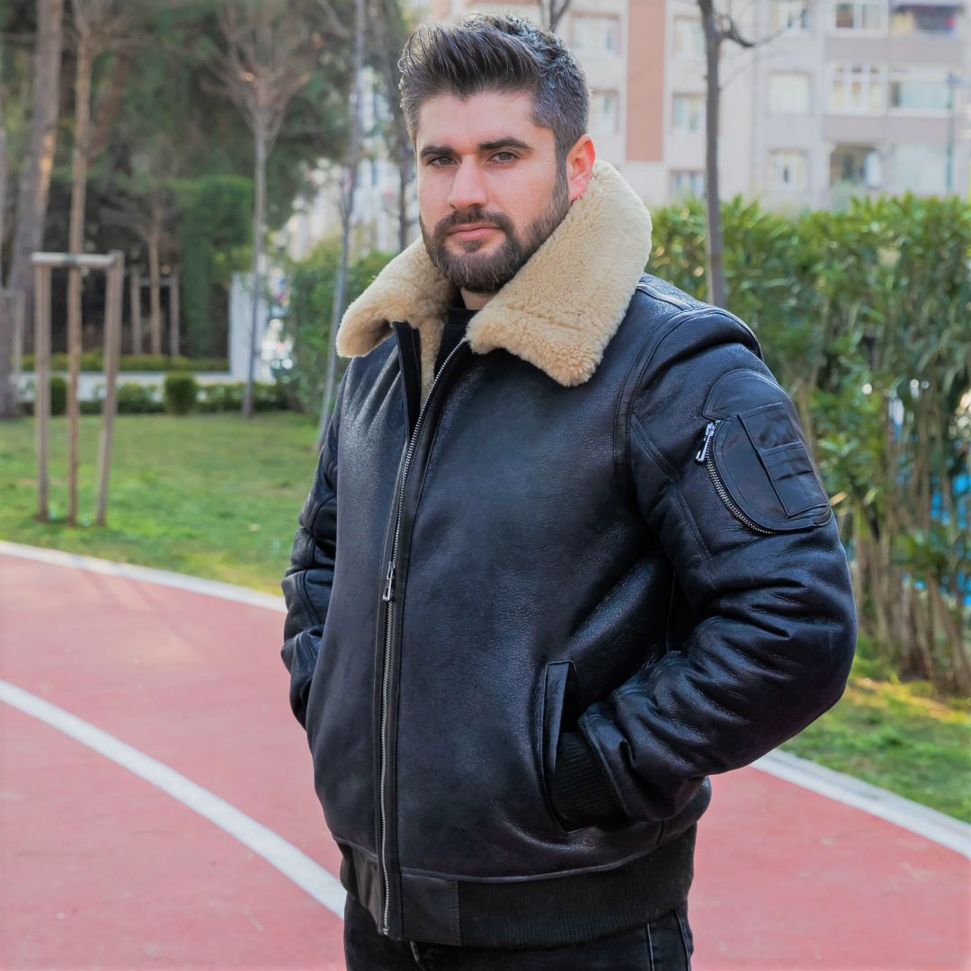Erkek Deri Ceket (CE 2203)