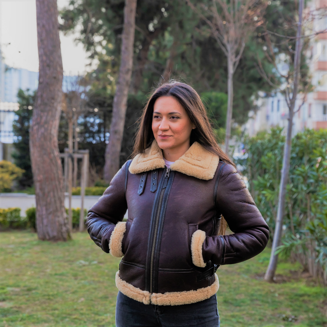Kadın Deri Ceket (CK 2216)