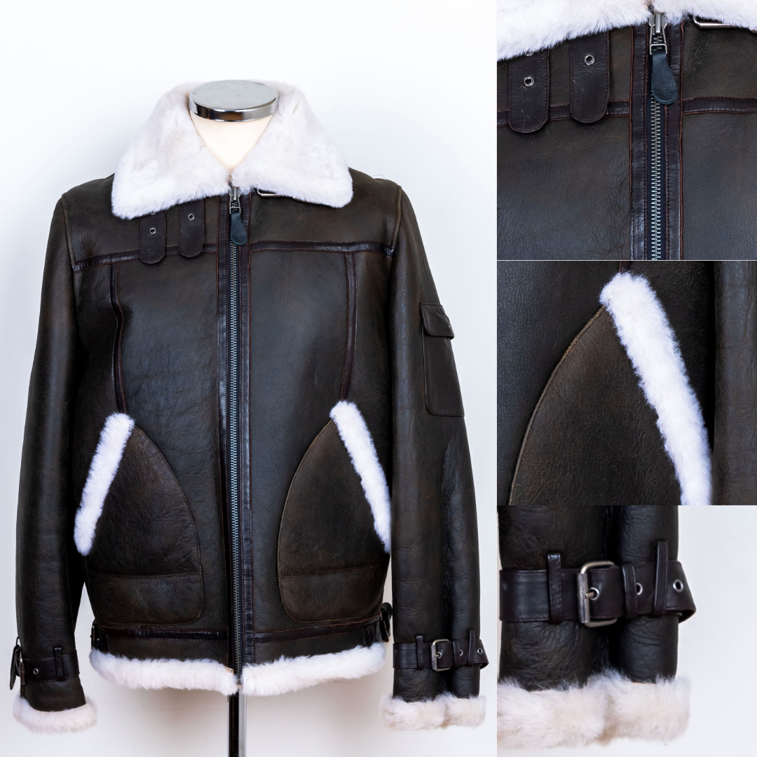   Woman Leather Jacket (CK 2217)