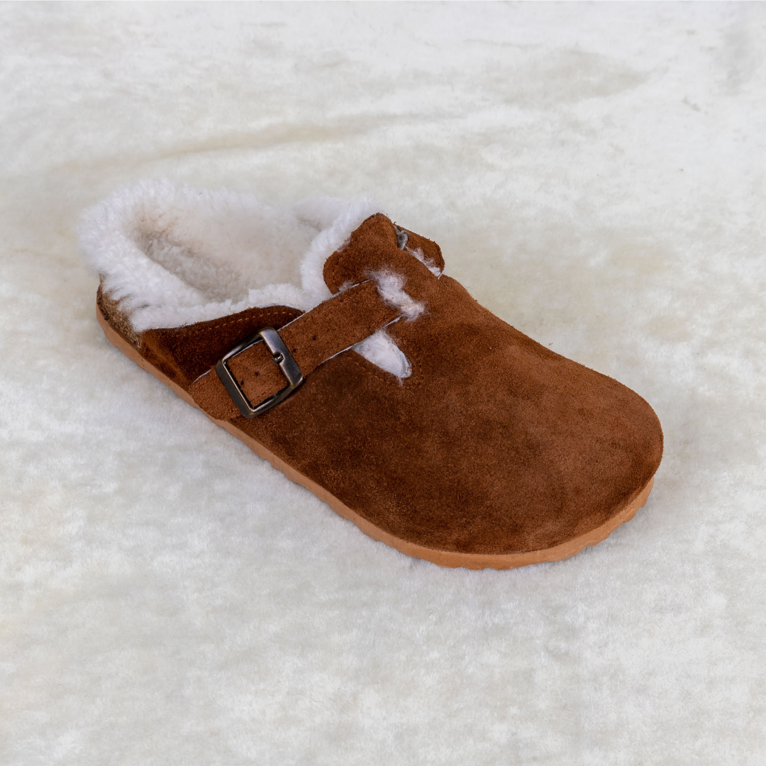 Brown Kemerli Ev Ayakkabısı